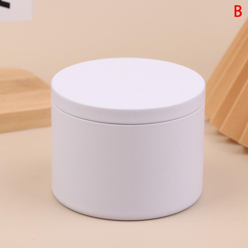 1 шт. 8 унций жестяная банка для хранения с крышкой, жестяная банка для свечей, контейнер для свечей, банка для чая, для хранения поделок и подарков, для домашнего декора