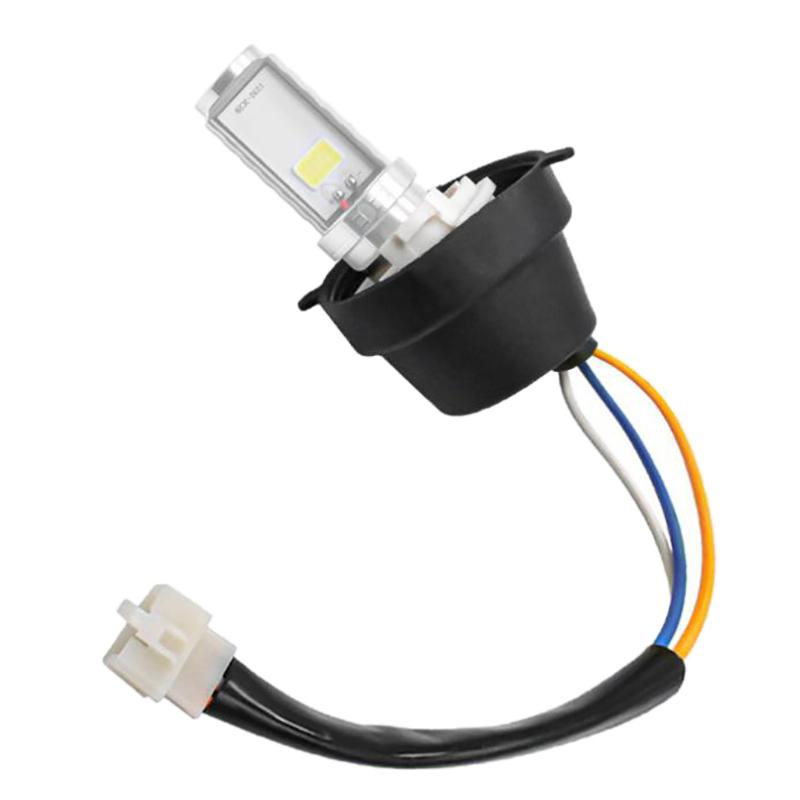 New Ba20D Motorbike Headlight Socket Lamp Bulb Connector Base Adapter Fit For Rex Rs 400 450 500