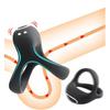 Penis Cock Ring on for Men Wireless Bluetooth Control Wear Delay Ejaculation Toys for Couple Sex Toy