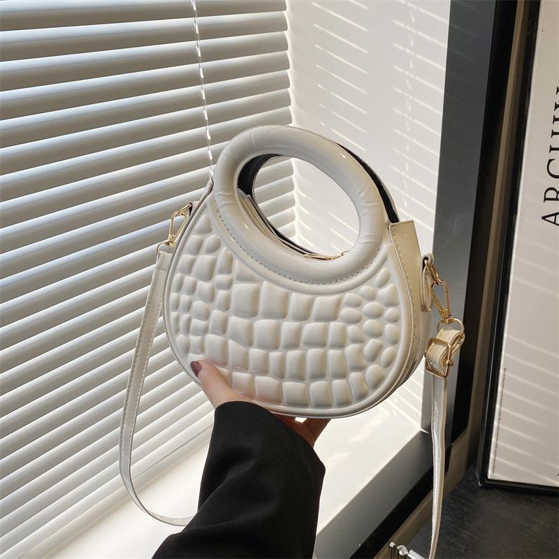 

Popular diamond bag women s new fashion messenger bag women s versatile shoulder handbag белый