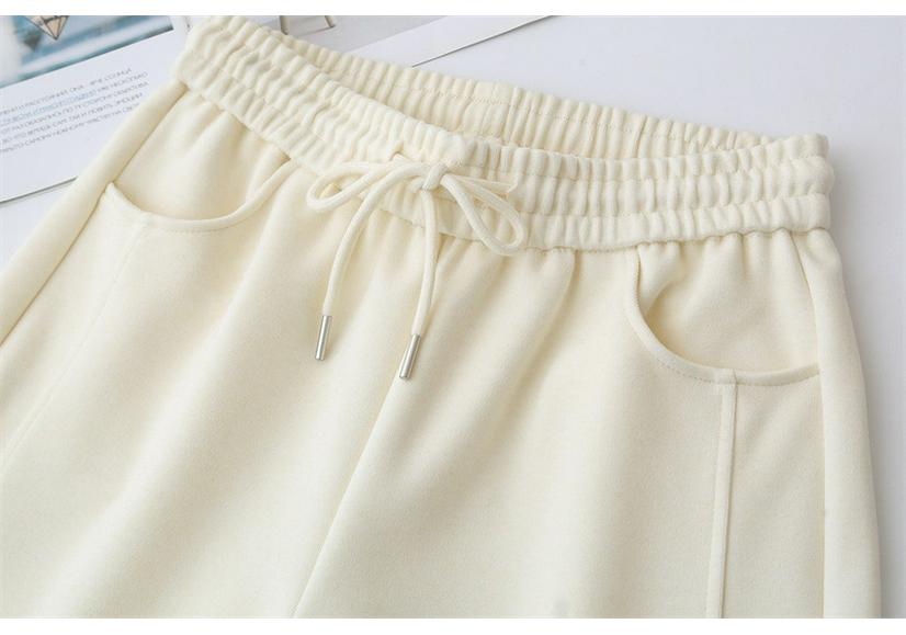Plus Size Women's High Waist Slimming Casual Pants - Spring 2026 Curved Straight Leg