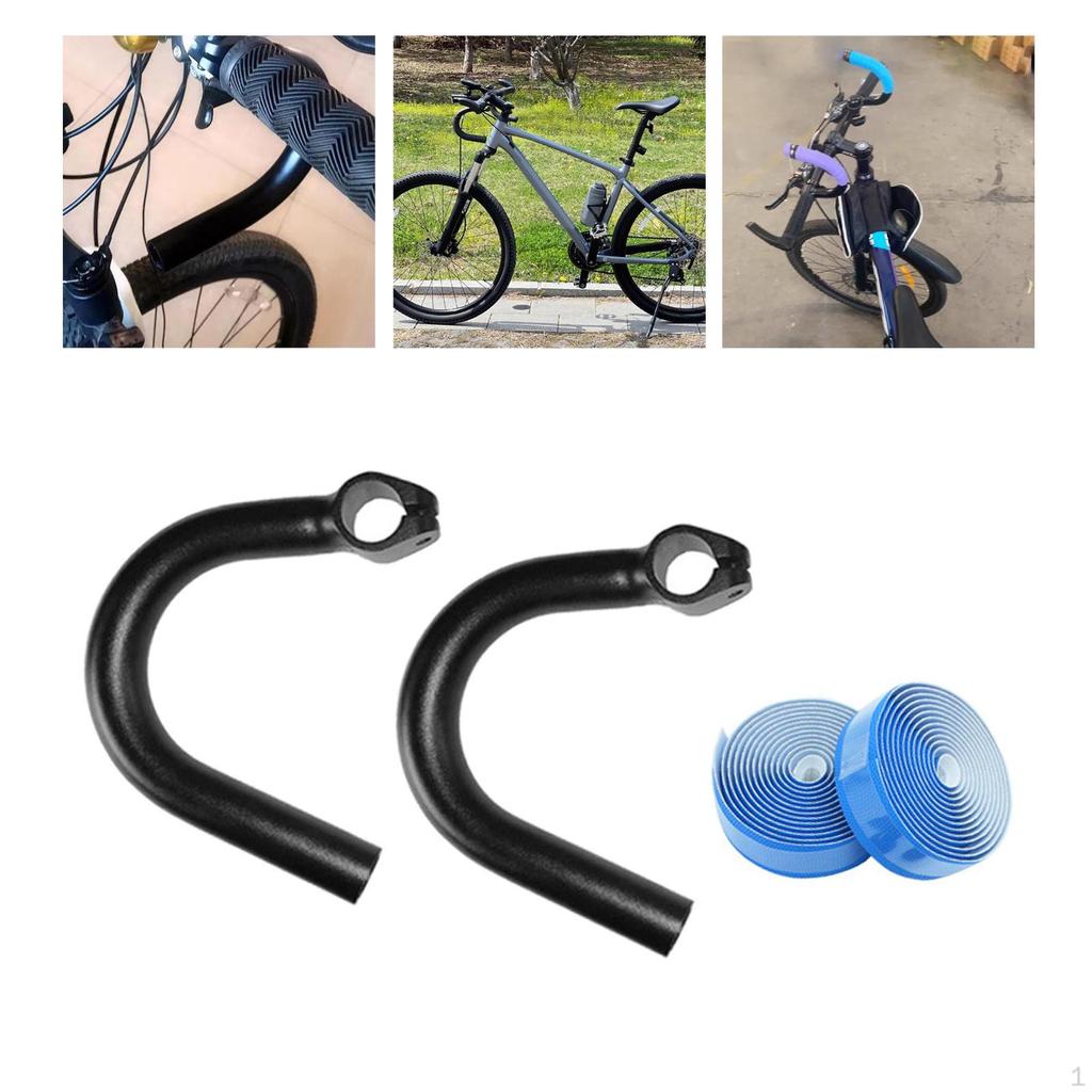 Handlebar Vice Bar External Angle Rest Aluminum Alloy for Cycling
