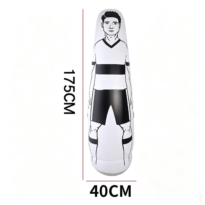 Portable PVC Inflatable Football Training Dummy Wall
