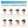 Beisia Sun Protection Hearest Lipwork Free Size Men's Heat-Shielding Hat, Black,
