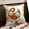 CCookie Run KKingdom Cushion Cover Reversible Soft Durable Pillow Cover Home  Car MultiScene Use for Daily Comfort