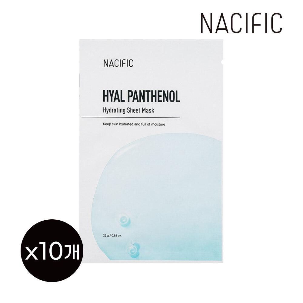 

NACIFIC Hyal Panthenone Hydrating Sheet Mask x10 one color free