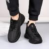 Fleece and Thickened Cloth Shoes, Men's Waterproof and Anti-slip Mid-soled Sports Shoes