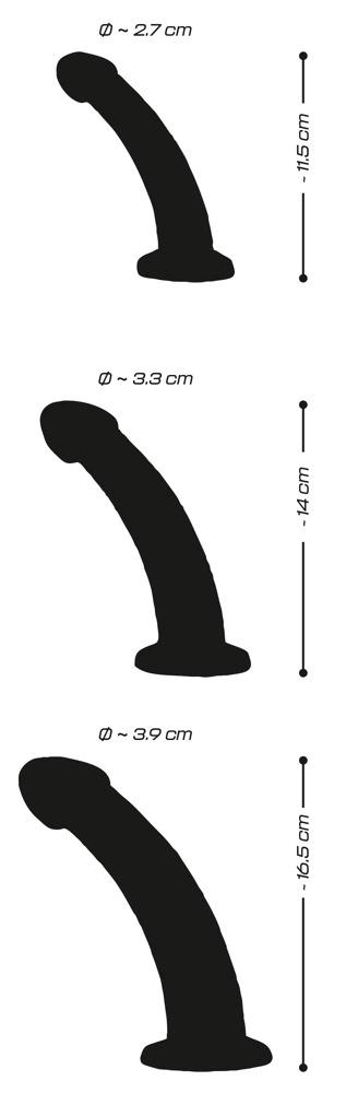 Crystal - 3-Piece Anal Dildo Set