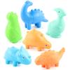 2*2 Stickerless Children Decompression Magic  Cube Toy Fun Dinosaur Puzzle Cube