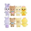 4 Pezzi Bambola Peluche Kpop Nera e Rosa Jisoo Jennie Rose Lisa Tour Mondiale Bornpink Ciondoli Peluche Giocattolo Cuscino Per Fan Regalo