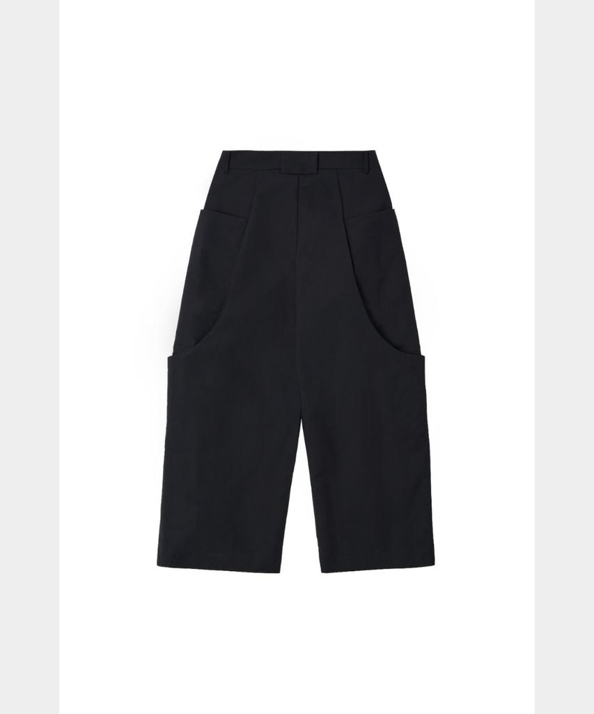 Amasika Unisex Side Over Pocket 3D Wide Pants