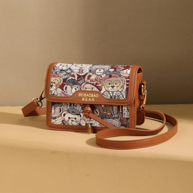 New Minimalist and Fashionable Small Handbag, Contrasting Color Women's Bag, Designer Original High-end One Shoulder Crossbody B