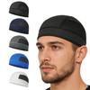 Cycling Quick Dry Air Permeable Ventilated Mesh Cap Headwrap Moisture Wicking Under Helmet Inner Beanie Hat Sports Running Hiking Sweat Cap
