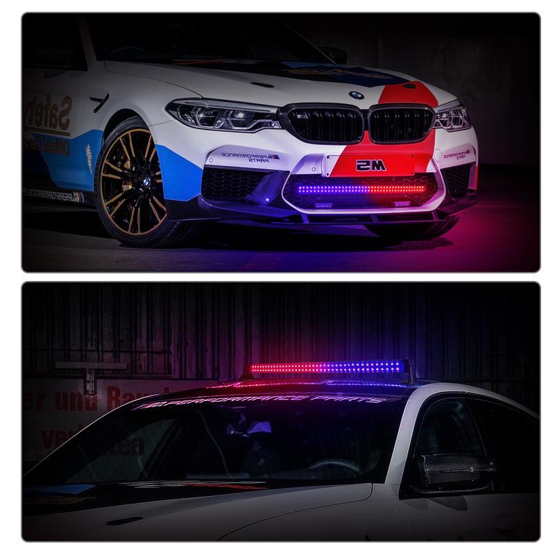 Car LED Strobe Light: Roof, Grille & Multifunction Bar Warning Light