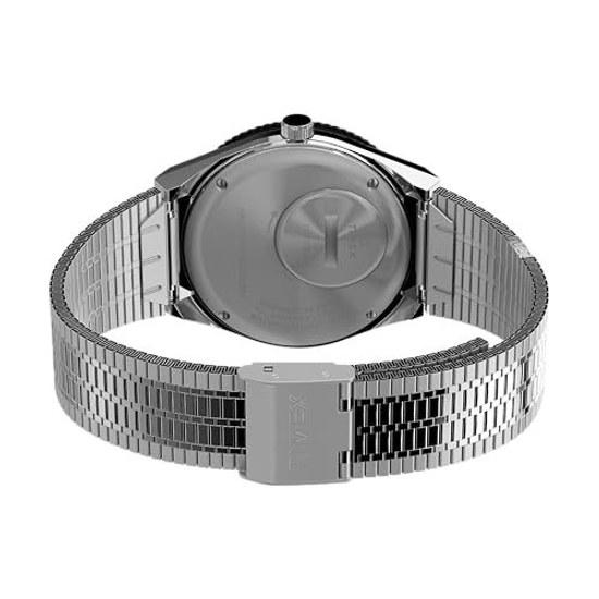 TIMEX Q Watch Kwarcowy 5 ATM Wodoszczelny Szkło Mineralne Biała Tarcza TW2W70600 Unisex