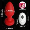 Wireless Remote Prostate Massager Vibrator Anal Plug Silicone Butt Stimulator Women Men Couples Adult Sex Toys