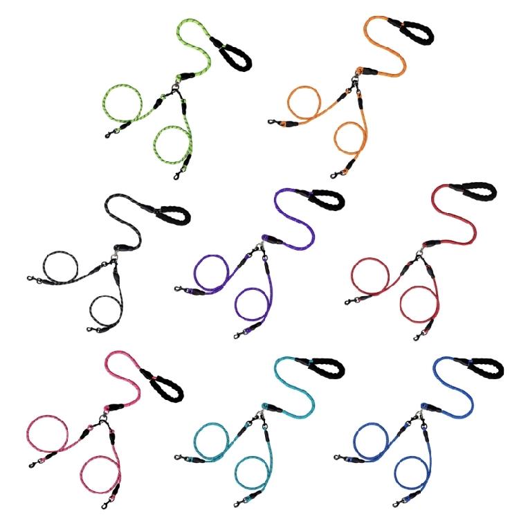 Durability Detachable Dog Leashes with Safety Ergonomic Handle and Reflective for Enduring Performances