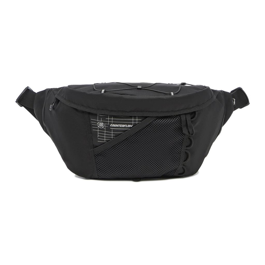 New LINING Sports Life Collection Sling Bags Black ABDU173-1