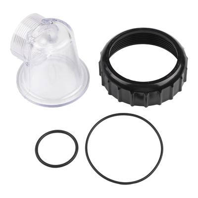 Transparent Pump Insert Components for SPS50 Pre Filter Cover with Complete Accessory Kit for Pool Maintenance