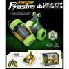 Dancing Radio-Controlled Car for Kids, Fun with Unpredictable Movements, Stunt Car, RC Car for Indoor Use, Birthday Gift for Boys (Green)