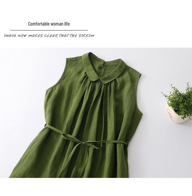 2026 Summer Elegant French Loose Vest Dress for Women