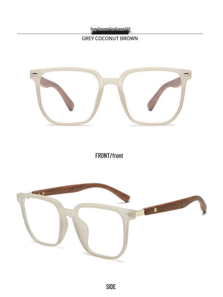 25 Styles TR Blue Light Blocking Glasses - Fashionable, Trendy, Wood Grain Temple