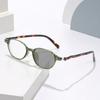 2026 New Retro Oval-Frame Anti-Blue Light Photochromic Presbyopia Glasses Unisex Ultra-Light Reading Eyewear 0 To +4.0