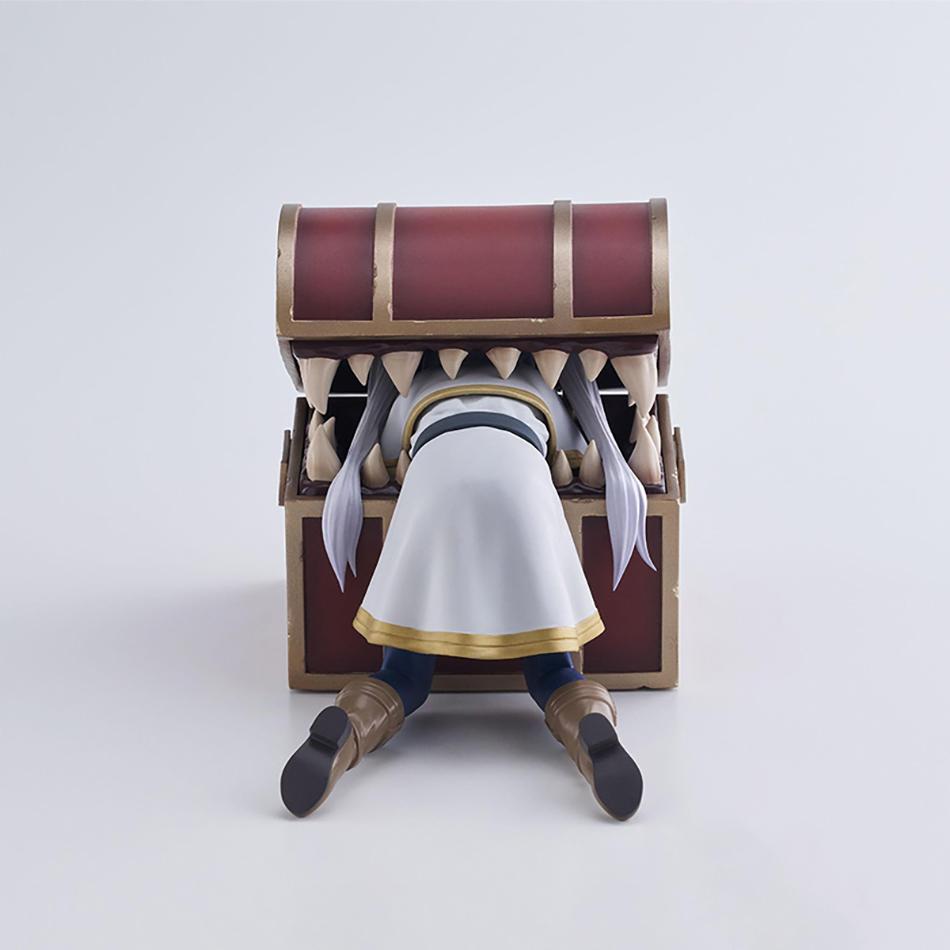 Frieren Beyond Journey's End Anime Figure Desktop Cute Treasure Box Monster Hunt Frieren Action Figure Figurine Model Doll Toys