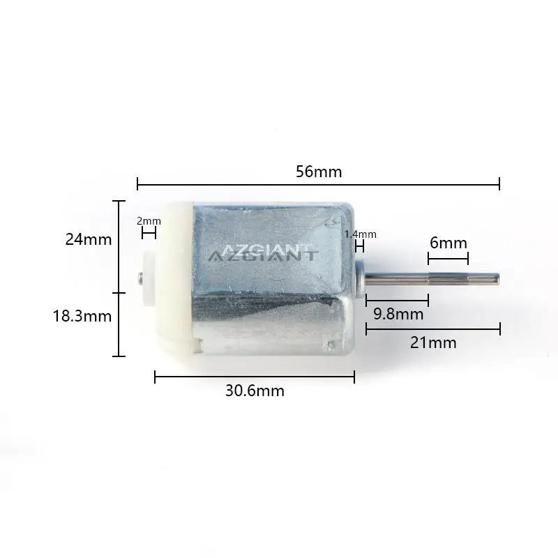 DC Motor FC-280 12V 12000r/min for Fold Rearview Mirror Motor Counterclockwise