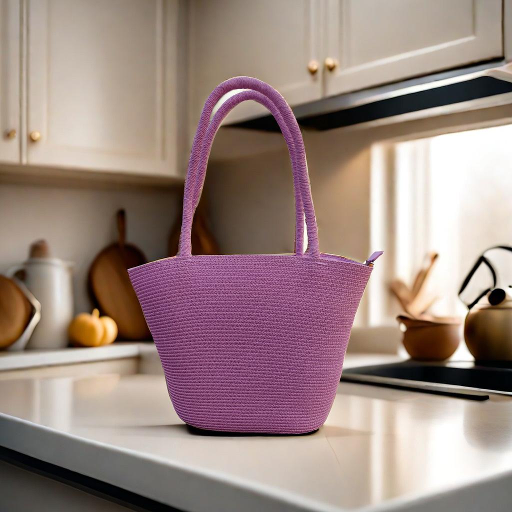 

Вместительная соломенная сумка, дорожная сумка для отпуска, простая полосатая сумка через плечо, сумка-корзина для покупок 42*29*25cm