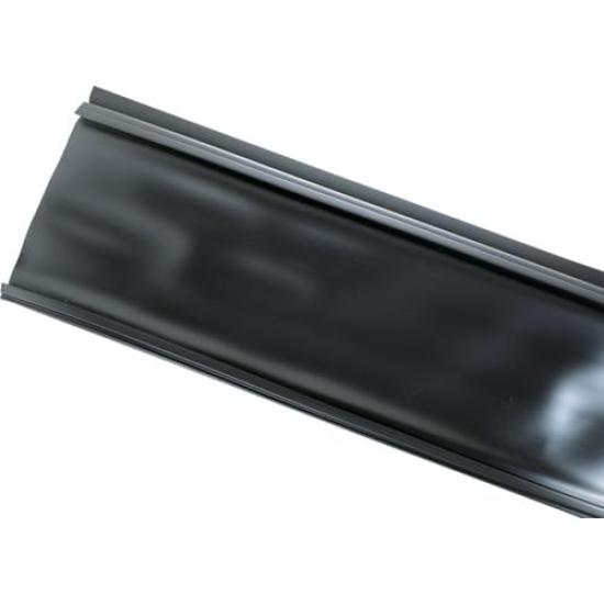 TRUSCO Easy Lock Zippered Binding Protection 10mm Tube, 5m, Diameter, Black, TKLB-10