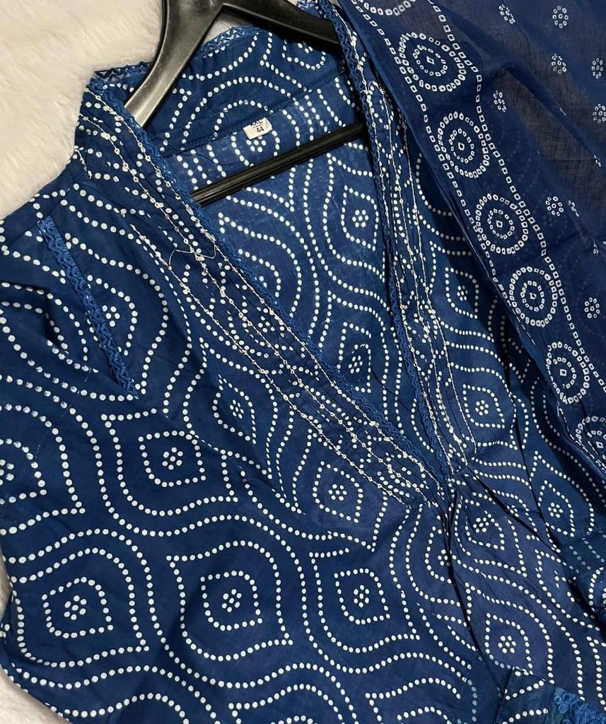 Women Indian Designer Kurta Pant Dupatta Set Bollywood Top Tunic Salwar Suit Kurti Dress