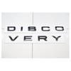 2-Set Land Rover Discovery 5 Bonnet & Tailgate Lettering Kit – Front Hood + Rear Boot Decals