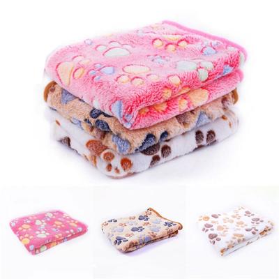 Winter Flannel Fleece Cushion Dog Blanket Soft Warm Pet Mat Sleeping Pad