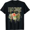 Wttyolo I Eat Cement Cursed Funny Meme Cat Trend Sarcastic Meme T-Shirt