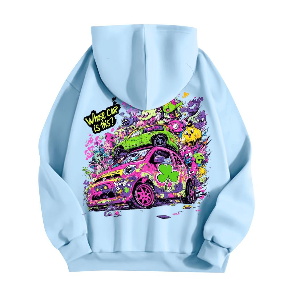 Women's Fashion Lightweight Long Sleeve Pullover With Pockets  Hoodie