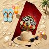 Football United F.C Print Beach Towel, Versatile Lightweight Absorbent Beach Towel for Pool Surf Yoga Bathroom, Perfect Birthday Holiday Gift