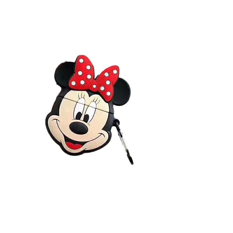 Cute Mickey Apple AirPods Pro Apple Bluetooth Headset Case 1/1 Generation Cartoon Case for Couples