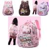 Lbubu Cute Cartoon Preschool Backpack For Boys And Girls Ages 2 To 6 Soft Nylon Material