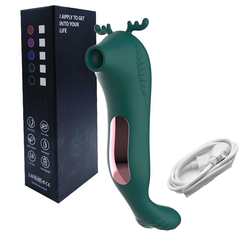 Deer Vagina Stimulator Sucker Vibrator For Women Nipple Clit Stimulator Sex Toy for Adults Masturbator G Spot Sucking Stimulation Erotic Toy Adult 18+