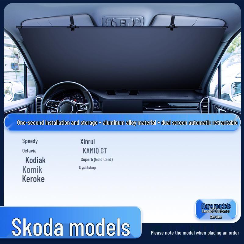Car Windshield Sunshade - Heat Insulation & Light Blocking for Summer