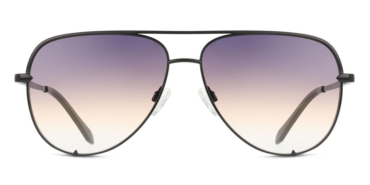 

Quay No Ns 2477 High Key Очень большие черные солнцезащитные очки унисекс 64-14-145