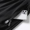 Pantaloncini estivi da uomo in cotone larghi con tasche, leggeri, traspiranti, casual, da corsa, sportivi, da allenamento, con coulisse in vita, da spiaggia