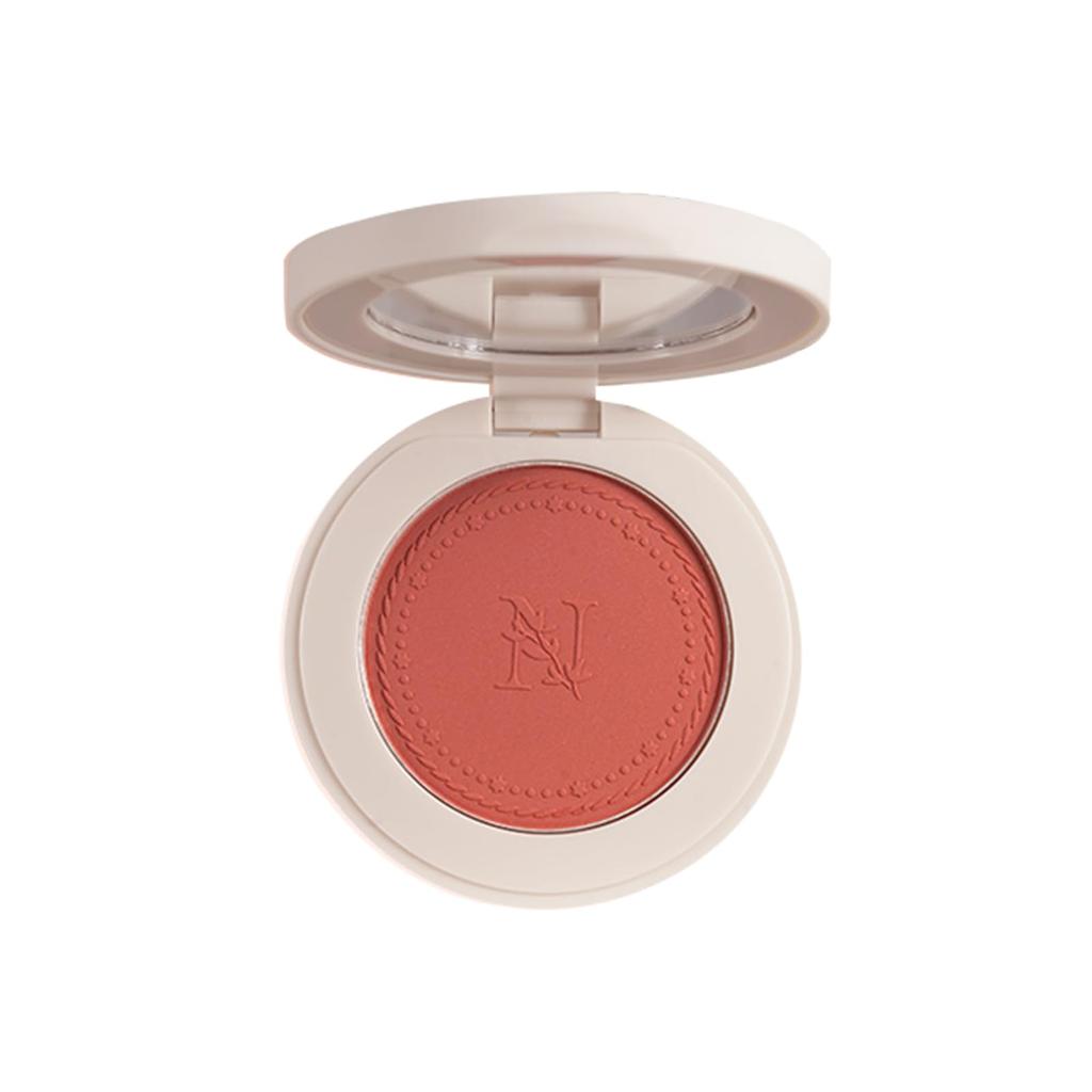Gevlonecirly Natural Cheek Set Powder Cheek Matte Finish Highly Pigmented Blush Highlighted Cosmetics 3 Colors (03-Peach)