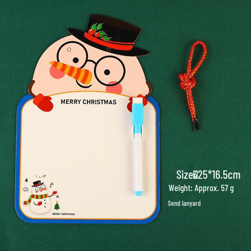 Double-Sided Erasable Drawing Board - Christmas Gift for Kids, Educational Doodle & Writing Board for Primary School Students