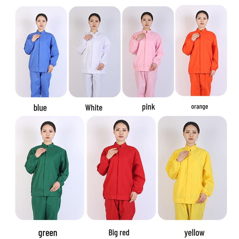 Unisex White Workwear Set for Catering, Food Industry, and Bio-Pharmaceuticals