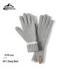 Women's Half-Finger Knitted Wool Gloves