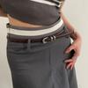Harajuku Y2k Waist Belt Korean Style Jeans Waist Band All-match Women's Belt  Trouser Decoration