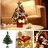 DIY Tischweihnachtsbaum 45cm Desktop Deko-Baum Mini Weihnachtsbaum Weihnachtsgeschenke