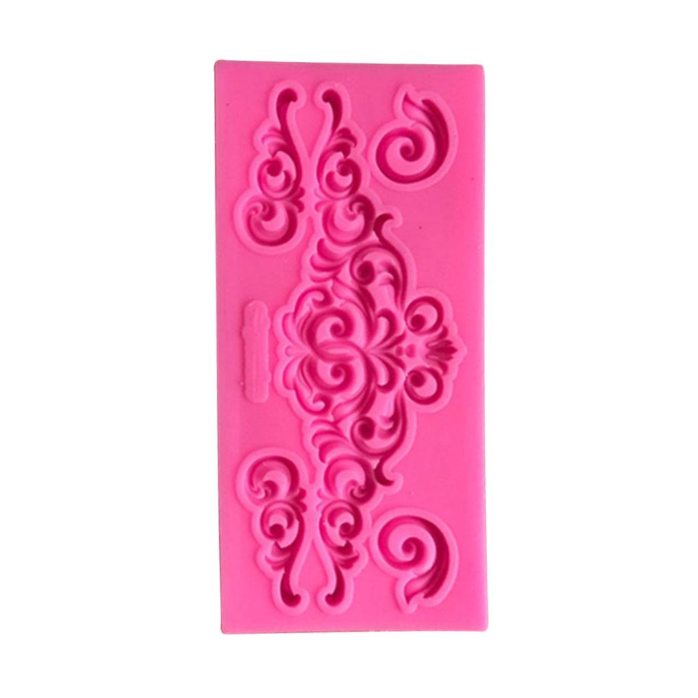 Hot Sale DIY Sugar Craft Cake Vintage Relief Border Fondant Mold Cake Decorating Tools Gum Paste Mold